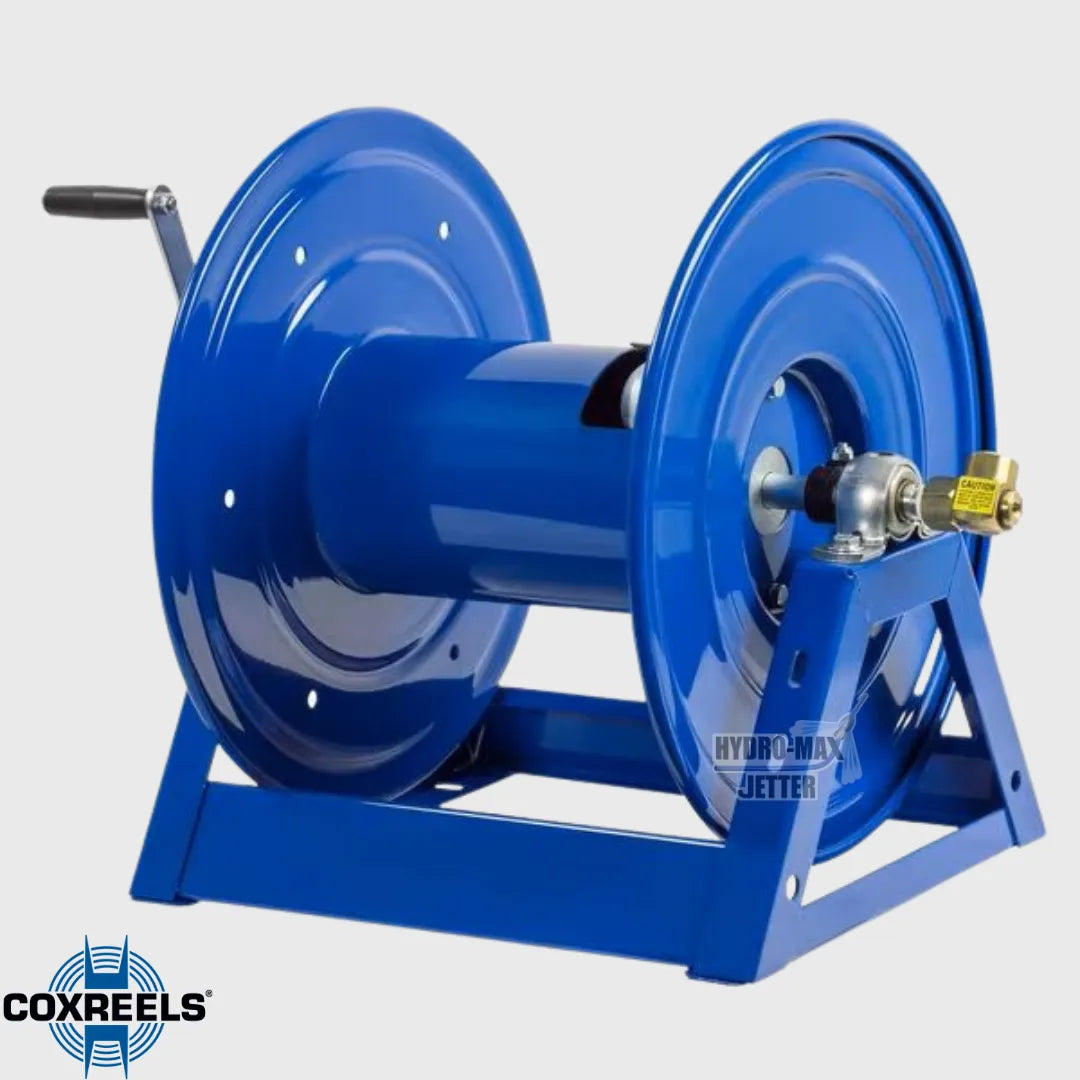 Cox Hand Crank Hose Reel - Mountable 1/2" x 200'