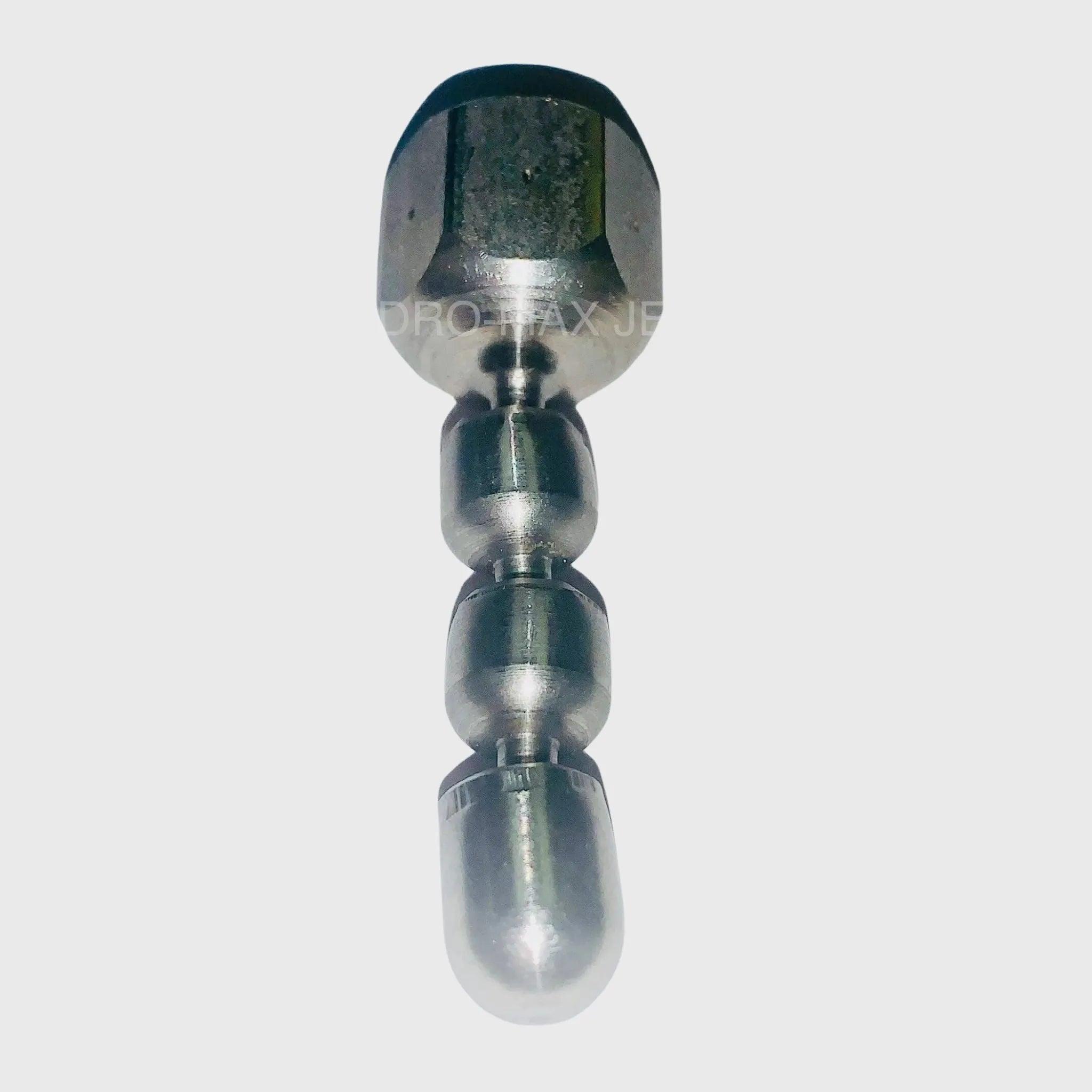 Drop Head Nozzle 1/8", 1/4" - Hydro-Max Jetter