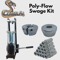 Cobra™ (Poly-Flow) Swage Kits 1/8", 1/4", 3/8", 1/2"