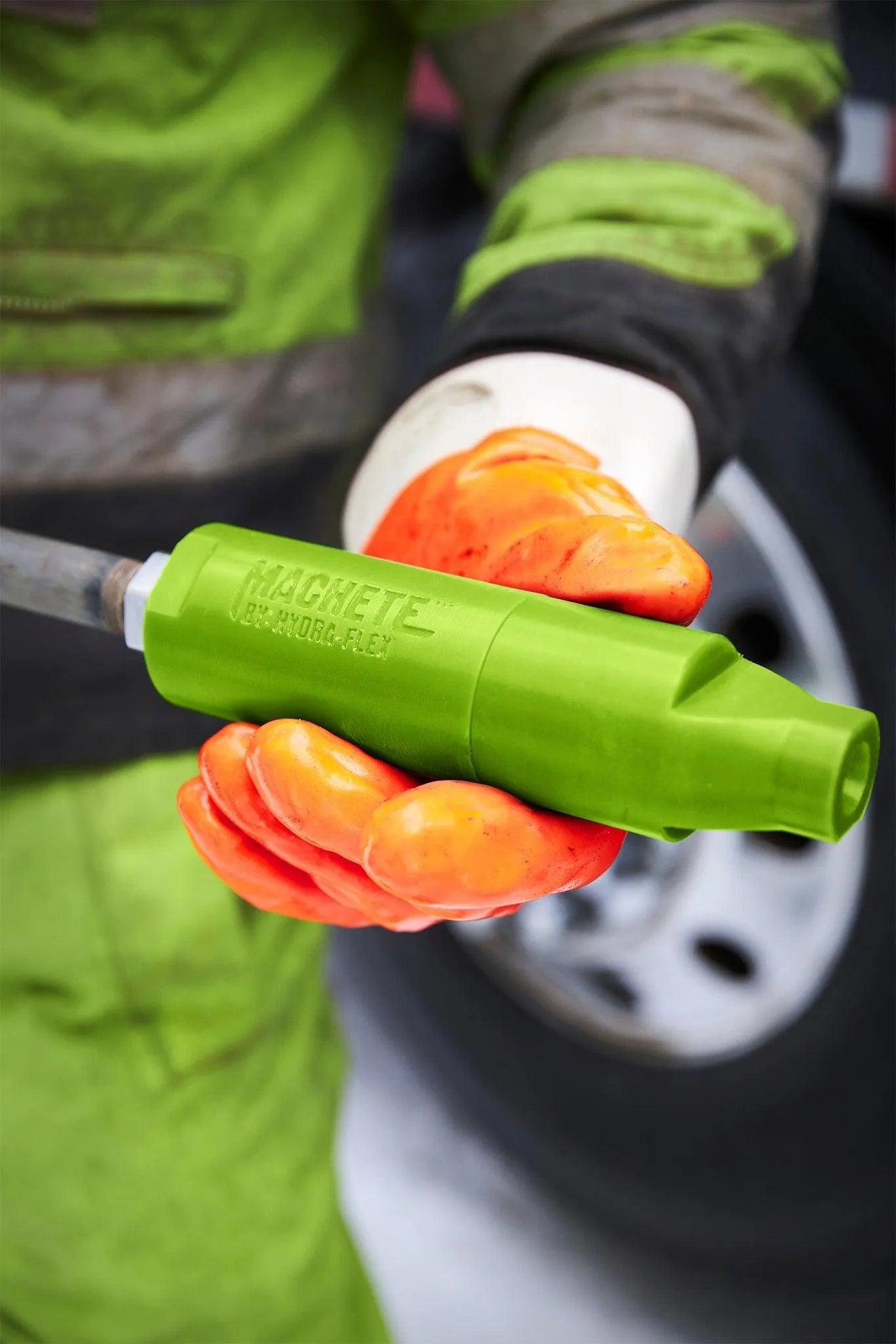 Machete™ Linear Oscillating Hydro-Excavation Nozzle #3, #4, #6, #8, #10 - Hydro-Max Jetter