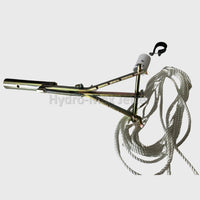 MAX-CLAW Extendable Pole w/3 Prongs - Hydro-Max Jetter