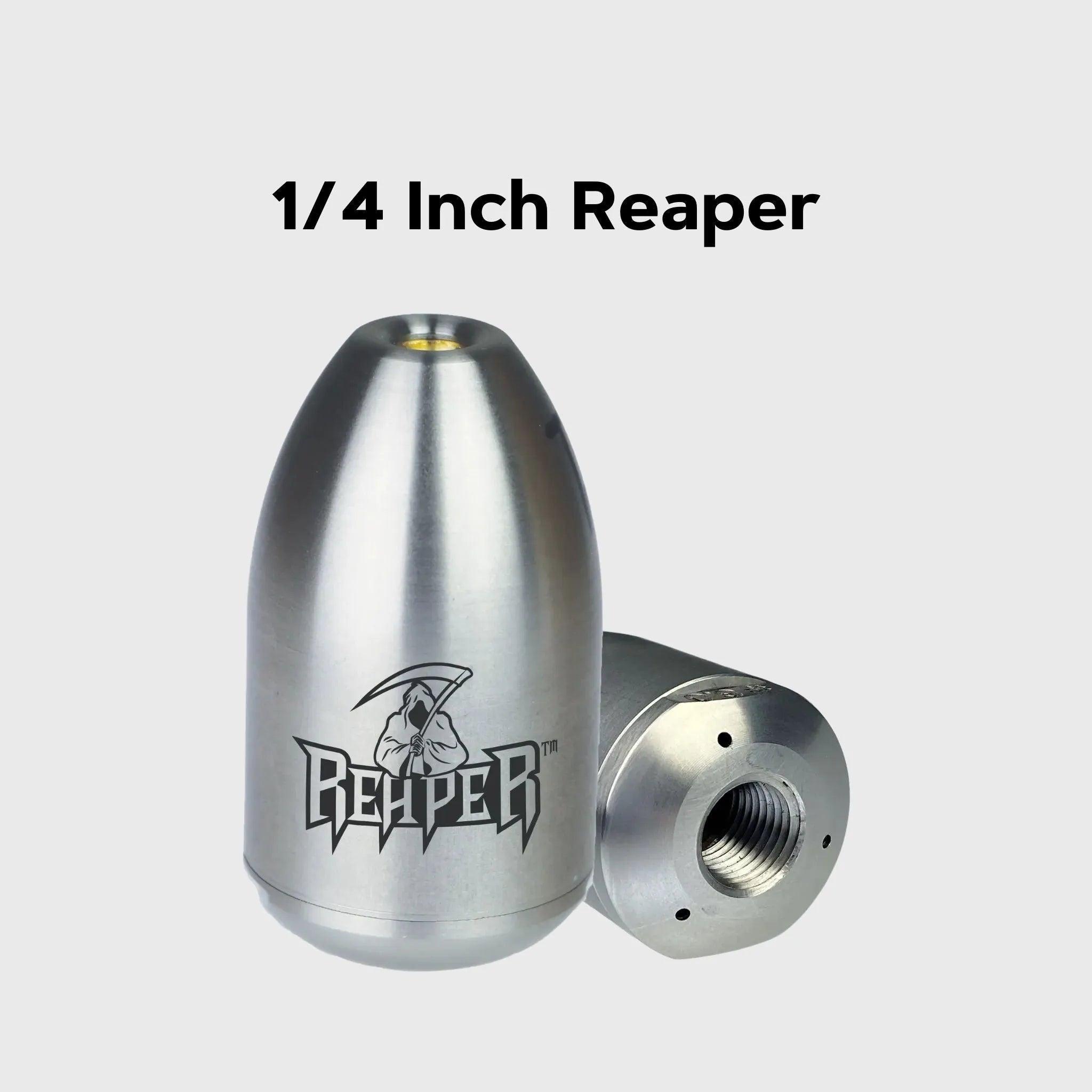 REAPER™ ROTATING JETTING NOZZLE 1/4", 3/8", 1/2", 1" - Hydro-Max Jetter