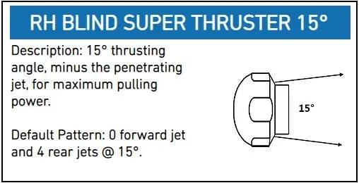 Round Hex Nose Nozzle 1/8", 1/4", 3/8", 1/2" - Hydro-Max Jetter